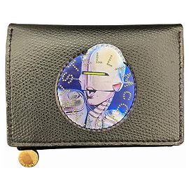Stella Mc Cartney Stella McCartney Sexy Robot Graphic Wallet Black