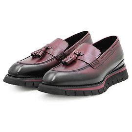 Mocassins en cuir Louis Vuitton Marron