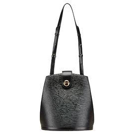 Sac à main épaule Cluny Epi Louis Vuitton Noir
