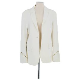 Alberta Ferretti Weißer Blazer Weiß