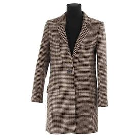 Maje Braune Wolljacke Braun