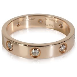 Anello Love Modello Piccolo in Oro Rosa e Diamanti Cartier Altro