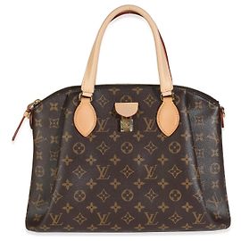 Bolsa Rivoli MM NM em canvas Monogram Louis Vuitton Marrom
