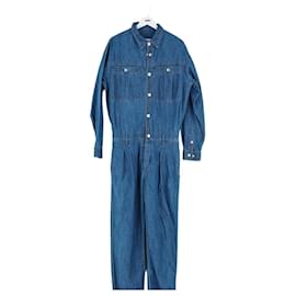 Isabel Marant Mono de algodón azul Azul