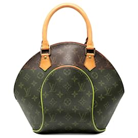 Louis Vuitton-Louis Vuitton Brown Monogram Ellipse PM-Brown