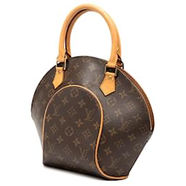 Louis Vuitton-Louis Vuitton Brown Monogram Ellipse PM-Brown