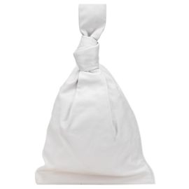Bottega Veneta The Twist Handbag in White Leather White