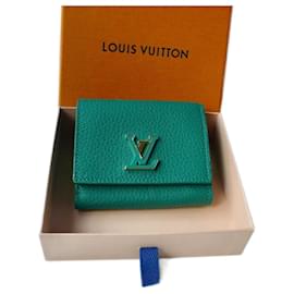 LOUIS VUITTON Cartera TINY NUEVA Verde / Cartera Tiny M12407 Verde