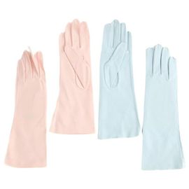 Dior Conjunto de 2 pares de luvas rosas Rosa