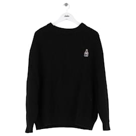 Autre Marque-Black wool sweater-Black