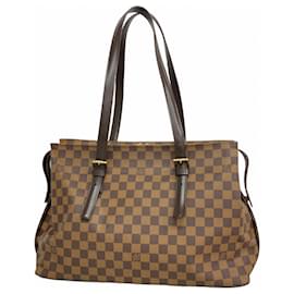 Louis Vuitton-Louis Vuitton Damier Chelsea Shoulder Bag N51119 Ebene-Damier ebene