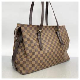 Louis Vuitton-Louis Vuitton Damier Chelsea Shoulder Bag N51119 Ebene-Damier ebene