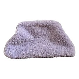 Clutch oversized em pele sintética COS Roxo