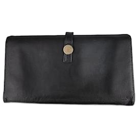 Chanel Wallets leather black Black