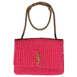 Borsa Saint Laurent YSL Monogram Kate Rosa