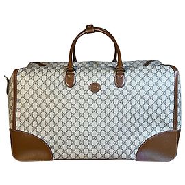 Gucci GG Supreme Reisetasche Beige