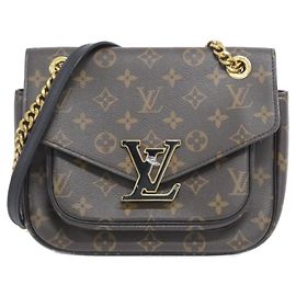 Bolsa de Ombro Louis Vuitton Monogram Passy M45592 Marrom