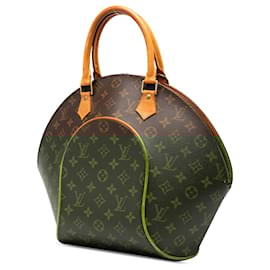 Louis Vuitton-Louis Vuitton Brown Monogram Ellipse MM-Brown
