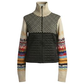 Miu Miu Wolljacke Schwarz Weiß Kariert Schwarz