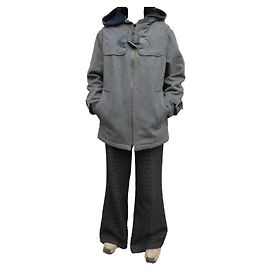 See by Chloé Grey Wool Coat Grey
