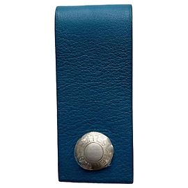 Hermès USB Stick Blue Leather Blue