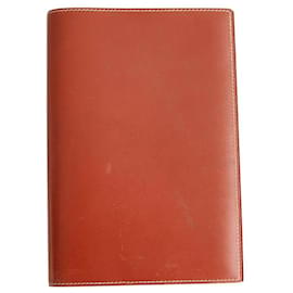 Hermès Leather notebook Brown
