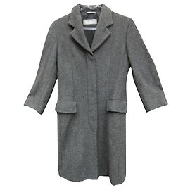Abrigo Max Mara de lana gris Gris