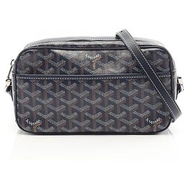 Bolsa de Ombro Goyard Cap Vert PM Multicor Azul marinho