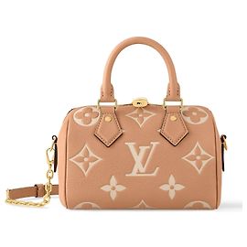 LOUIS VUITTON Speedy Bandoulière 20 Beige