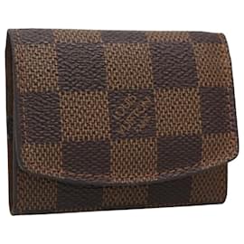 Custodia per gemelli Louis Vuitton Damier Marrone