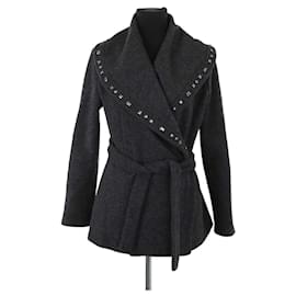 Gerard Darel Gray wool jacket Grey
