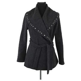 Gerard Darel Jaqueta de lã cinza Cinza