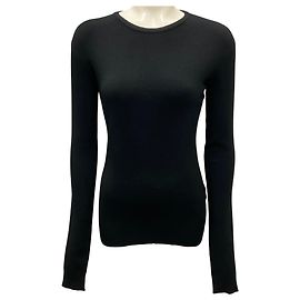 Pull en cachemire léger noir Nero Bottega Veneta Noir