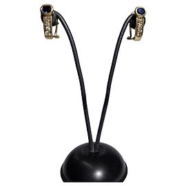 Autre Marque Orecchini in zaffiri e diamanti ORO 18K Altro