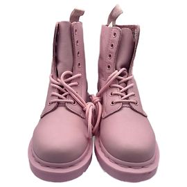 Dr. Martens 1460 Pascal Pale Pink Boots Size 37 New Leather Pink