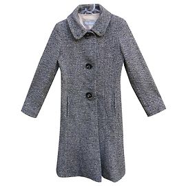 Abrigo Max Mara de tweed gris Gris