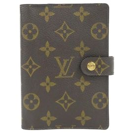 Louis Vuitton Monogramm Agenda PM Organizer Braun