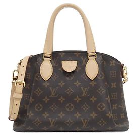 Bolsa Louis Vuitton Monogram Rivoli PM Marrom