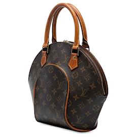 Louis Vuitton-Louis Vuitton Brown Monogram Ellipse PM-Brown