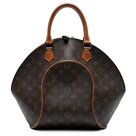 Louis Vuitton-Louis Vuitton Brown Monogram Ellipse PM-Brown