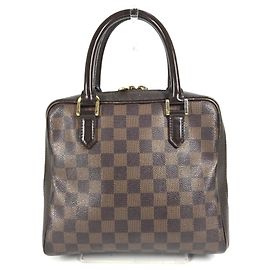Louis Vuitton Damier Brera Handtasche Braun Damier ebene