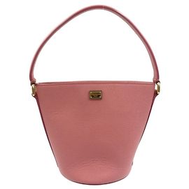 Borsa a mano con stampa leopardata rosa Dolce & Gabbana Rosa