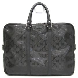 Borsa a tracolla da uomo Gucci GG Imprimé Nero
