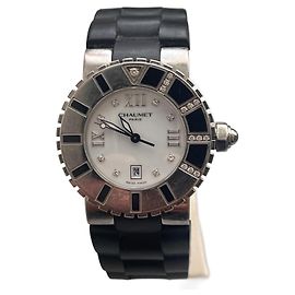 Relógio Chaumet Class One em aço com diamantes Branco