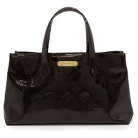 Bolso Louis Vuitton Monogram Vernis Wilshire PM Burdeos