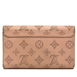 Cartera Iris Monogram Mahina M60145 de Louis Vuitton Rosa Otro