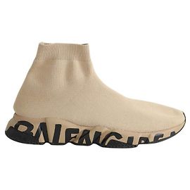 Balenciaga Sneaker Alte Speed Marrone Marrone