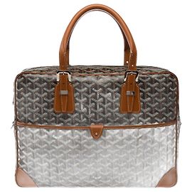 GOYARD Ambassade Bag in Brown Canvas - 102961 Brown