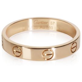 Anello Love Modello Piccolo in Oro Rosa Cartier Altro