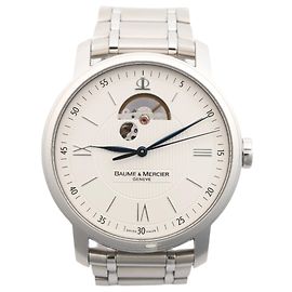 Baume & Mercier Classima M0A08833 5683752 SS AT White Dial Watch White